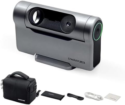 Dwarf 3 Smart Telescope - Portable, Capture Astronomy/Wildlife/Panorama, EQ Mode, Cloud Processing, 4K Auto-Tracking, Ultra-Light 3lb, Suits All Ages