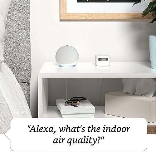 Amazon Smart Air Quality Monitor – Know your air, Works with Alexa