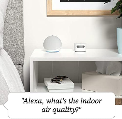 Amazon Smart Air Quality Monitor – Know your air, Works with Alexa