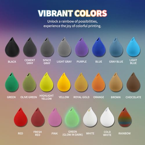 OVERTURE PLA Filament 1.75mm PLA 3D Printer Filament, 1kg Cardboard Spool (2.2lbs), Dimensional Accuracy +/- 0.02mm, Fit Most FDM Printer (Royal Gold)