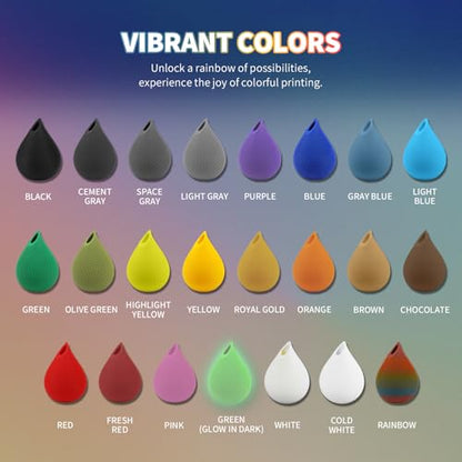 OVERTURE PLA Filament 1.75mm PLA 3D Printer Filament, 1kg Cardboard Spool (2.2lbs), Dimensional Accuracy +/- 0.02mm, Fit Most FDM Printer (Royal Gold)