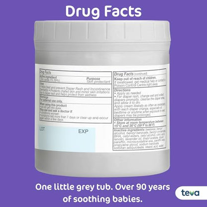 Sudocrem Diaper Rash Cream for Baby's Skin, Triple Action Diaper Rash Paste that Soothes, Treats and Protects, 15.29% Zinc Oxide Cream - 14oz (400g)
