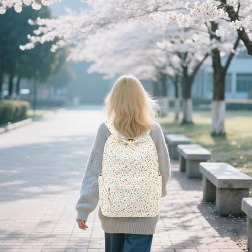 School Backpack for Teen Girls Bookbags Elementary High School Corduroy Laptop Bags Women Travel Daypacks