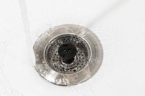 SinkShroom Revolutionary Clog-Free Sink Strainer Basket, 2-Pack, Stainless Steel