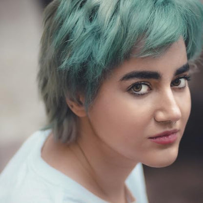 Arctic Fox Semi-Permanent Hair Dye, Vegan & Cruelty-Free, Pastel Blue, Ammonia-Free, Conditioning, For Bleached Hair, Long Lasting Color, Unisex, 8 Fl Oz, Cotton Candy Dreams