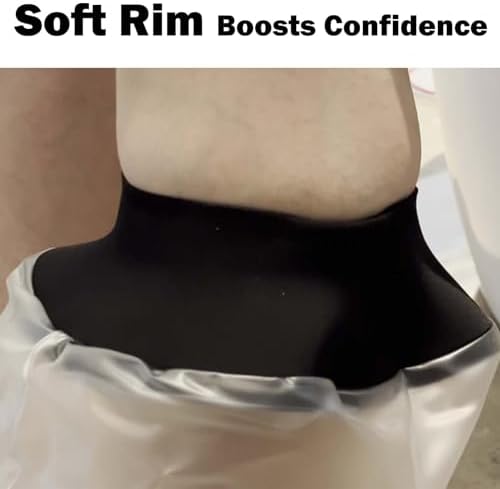 Cast Covers for Shower Leg, Waterproof Cast Cover for Showering, Cast Protector for Shower Leg Adult, Shower Boots for Foot After Surgery, Ankle, Foot (Diameter - 7.9")