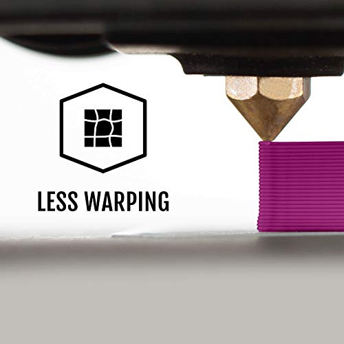 HATCHBOX 1.75mm Purple PLA 3D Printer Filament, 1 KG Spool, Dimensional Accuracy +/- 0.03 mm, 3D Printing Filament