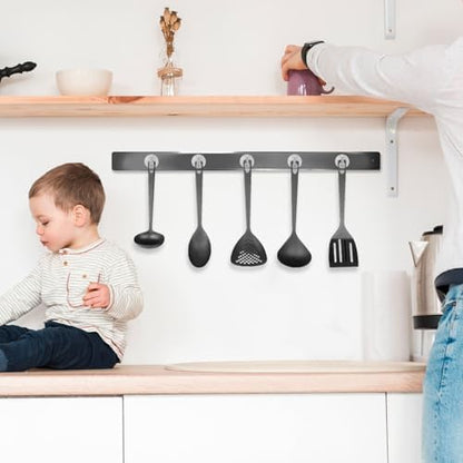 Neosmuk Magnetic Hooks, Cruise Ship Essentials, 120lb+ Heavy Duty Magnetic Hooks for Cruise Cabins, Refrigerator, Grill, Hanging, and Travel | Extra Strong Must-Haves Magnet Hook,Silver, Pack of 10