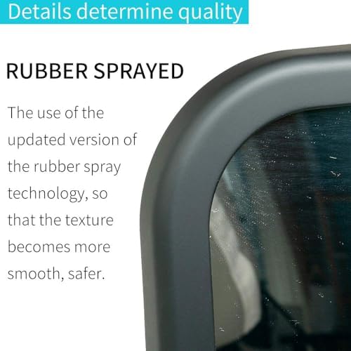 Funbliss Rear Facing Car Seat Mirrors - Shake-proof & Shatterproof Baby Car Mirror for Backseat - Clear Wide View, Easy Install, 2 Pack for Multiple Kids