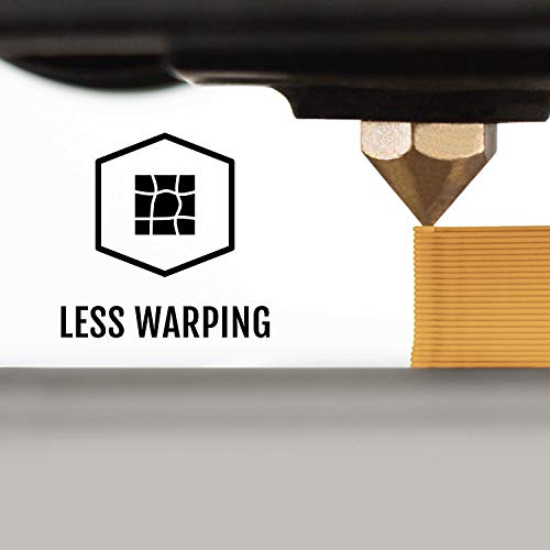 HATCHBOX 1.75mm Gold PLA 3D Printer Filament, 1 KG Spool, Dimensional Accuracy +/- 0.03 mm, 3D Printing Filament