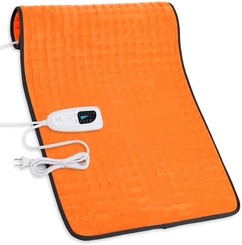 Heating Pad,Electric Heating Pads for Back,Hot Heated Pad for Abdomen,Shoulder,Knee,Multiple Temp and Auto Shut Off