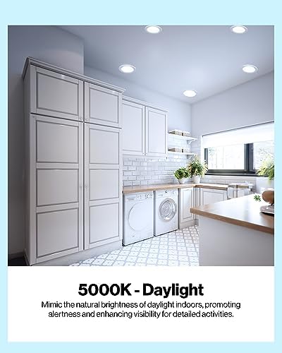 Sunco 12 Pack BR30 Light Bulbs LED, Recessed Can Light Bulbs, Indoor Flood Bulb, 850 LM, 11W (65W Equivalent), 5000K Daylight, Dimmable, E26 Base, for Home, Kitchen, Bedroom UL