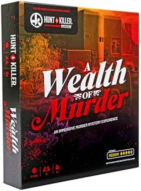 Hunt A Killer: A Wealth of Murder, an Immersive True Crime Experience, for Fans of Criminal Minds and Forensic Files, Includes 120-150 Minutes of Explicit Content, Appropriate for Ages 14+