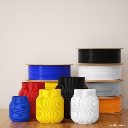 ELEGOO Rapid PETG Filament 1.75mm Black & White 2KG, High Speed 30-600mm/s 3D Printer Filament Dimensional Accuracy +/- 0.02 mm, 1kg Cardboard Spool(2.2lbs) Fits for Most FDM 3D Printers