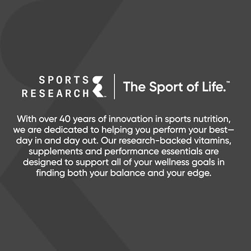 Sports Research® Vitamin D3 + K2 w/ Coconut Oil - Vegan Vitamin D 5000iu & Mk7 Vitamin K 100mcg for Bone & Immune Support - Vegan Certified · Non-GMO · Soy Free - 60 Softgels