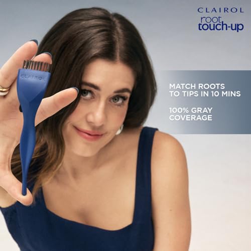 Clairol Root Touch-Up by Nice'n Easy Permanent Hair Dye, 6G Light Golden Brown Hair Color, Pack of 2