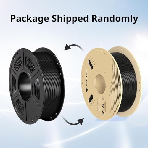 ANYCUBIC PLA 3D Printer Filament, 3D Printing PLA Filament 1.75mm Dimensional Accuracy +/- 0.02mm, 1KG Spool (2.2 lbs), Green Flash