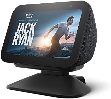 Echo Show 5 (3rd Gen) Adjustable Stand with USB-C Charging Port | Charcoal
