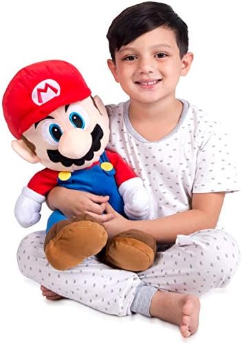 Super Mario Kids Bedding Super Soft Plush Cuddle Pillow Buddy, One Size, By Franco