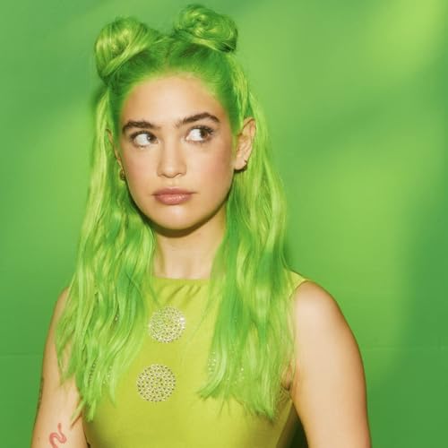 Arctic Fox Semi-Permanent Hair Dye, Vegan & Cruelty-Free, Vibrant Electric Green, Ammonia-Free, Peroxide-Free, Space Cowgirl, 4 Fl Oz (Pack of 2)