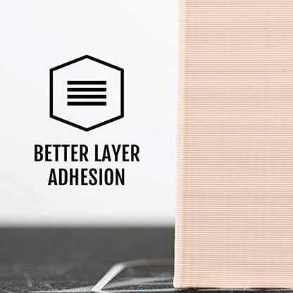 HATCHBOX 1.75mm Beige PLA 3D Printer Filament, 1 KG Spool, Dimensional Accuracy +/- 0.03 mm, 3D Printing Filament