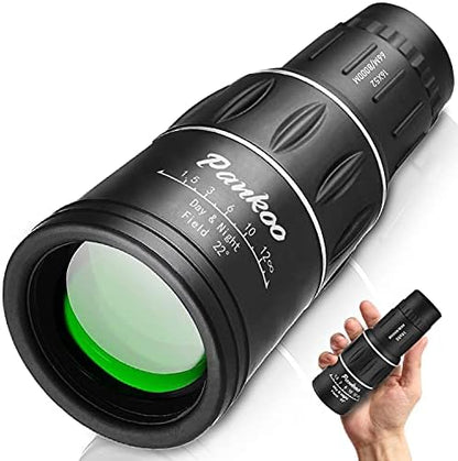 16X52 Monocular Telescope High Powered for Adults, 2023 Power Prism Compact Monoculars for Adults,HD Monocular Scope for Gifts, Outdoor Activity,Bird Watching,Hiking,Concert,Travelling