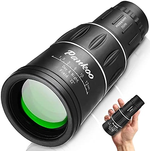 16X52 Monocular Telescope High Powered for Adults, 2023 Power Prism Compact Monoculars for Adults,HD Monocular Scope for Gifts, Outdoor Activity,Bird Watching,Hiking,Concert,Travelling