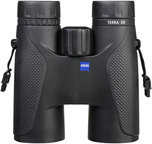 ZEISS Terra ED Binoculars 8x42 Waterproof, and Fast Focusing with Coated Glass for Optimal Clarity in All Weather Conditions for Bird Watching, Hunting, Sightseeing, Black