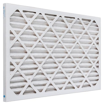 Aerostar 16x25x1 MERV 11 - 6 Count - Pleated HVAC, Furnace & Air Conditioner Filters - Removes Dust, Cold & Flu Germs, Lint, Mold, Pet Dander, Allergy-Causing Pollen, Smog & Smoke