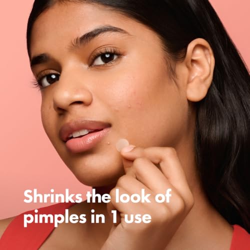 Mighty Patch™ Original patch from Hero Cosmetics – The #1 Hydrocolloid Acne Pimple Patch for Shrinking Zits and Whiteheads in 1 use; Nighttime Spot Stickers for Face and Skin (72 Count)