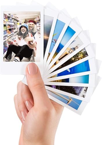 Fujifilm INSTAX Mini Instant Film 2 Pack = 20 Sheets (White) for Fujifilm Mini 8 & Mini 9 Cameras, Model:4332059078