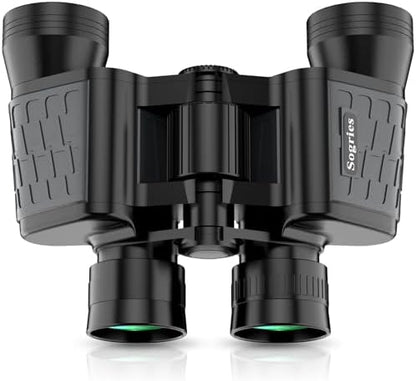 8x40 HD Binoculars for Adults -Waterproof & Compact Binoculars for Bird Watching, Hunting, Travel – Low Light Vision, Non-Slip Grip, Durable Optics