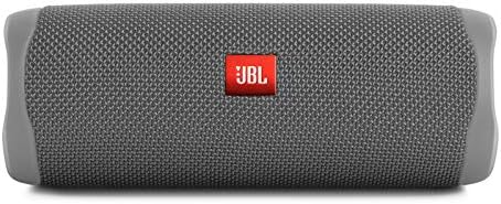 JBL FLIP 5 Waterproof Portable Bluetooth Speaker - Gray (Renewed)