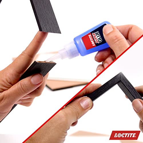 Loctite Super Glue Liquid Professional, Clear Superglue For Plastic, Wood, Metal, Crafts, & Repair, Cyanoacrylate Adhesive Instant Glue, Quick Dry - 0.14 fl oz Bottle, Pack Of 12