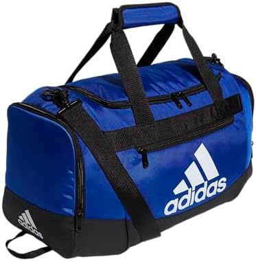adidas Unisex Defender 4.0 Gym Duffel Bag for Men and Women, Team Royal Blue, Small (38L)