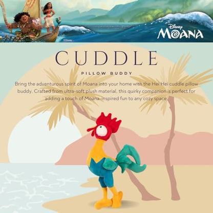 Franco Disney Princess Moana HEI HEI Bedding Super Soft Plush Cuddle Pillow Buddy, (Officially Licensed Product)