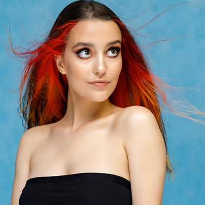 Arctic Fox Semi-Permanent Hair Dye, Vegan & Cruelty-Free, Vibrant Red Color, Ammonia-Free, Peroxide-Free, Conditioning Formula, For All Hair Types, Poison, 8 Fl Oz (Pack of 2)
