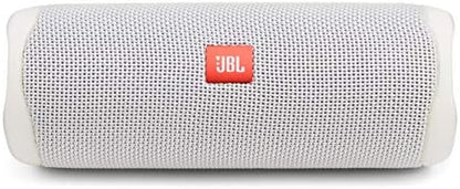 JBL FLIP 5 Waterproof Portable Bluetooth Speaker - White (Renewed)