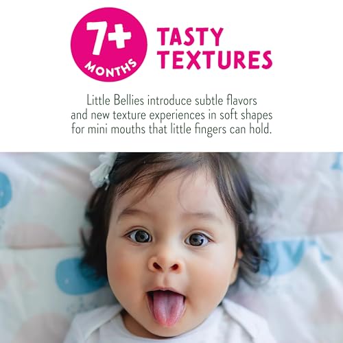 Little Bellies Organic Strawberry Pick-Me Sticks Baby Snack (Pack of 10 x 0.56 oz Individual Packs)