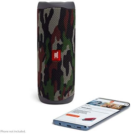 JBL FLIP 5 Waterproof Portable Bluetooth Speaker - Squad (Renewed)