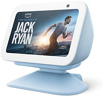 Echo Show 5 (3rd Gen) Adjustable Stand with USB-C Charging Port | Cloud Blue