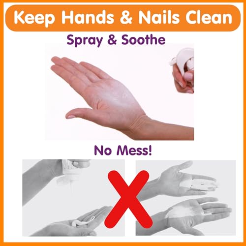 Baby Diaper Rash Cream Spray by Boogie Bottoms, No-Rub Touch Free Application for Sensitive Skin, Over 200 Sprays per Bottle, 1.7 oz, Pack of 3