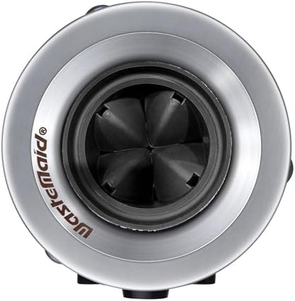 Waste Maid 10-US-WM-058-3B Garbage Disposal Anti-Jam Stainless Steel Food Waste Grinding System, 1/2 HP Economy, Black