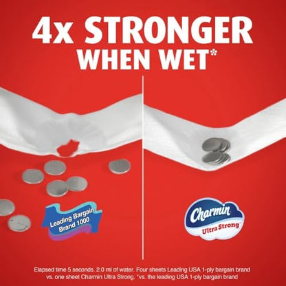 Charmin Ultra Strong Toilet Paper 18 Mega Rolls, 220 Sheets Per Roll