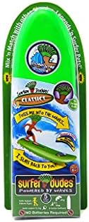 Surfer Dudes Classics Wave Powered Mini-Surfer and Surfboard Toy - Donegan Doolin - Green