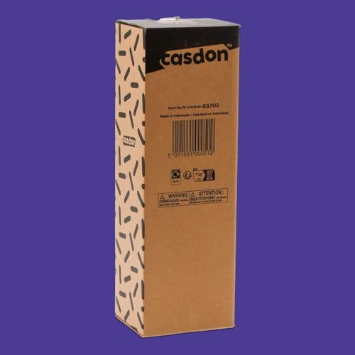 Casdon Dyson Cordless Vacuum Interactive & Officially Licensed Toy Dyson Vacuum For Children Aged 3+ Realistic Role-Play Fun, Purple and Orange