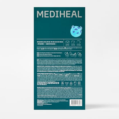 MEDIHEAL Madecassoside Toner Pads [Disney Pixar Edition] - Centella Asiatica to Improve Uneven Skin Tone - Vegan Face Gauze, Full size 100 + Refill 100 (200 pads)