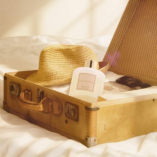Cocorrína Reed Diffuser Set, Clean Linen 6.7 fl oz Scented Diffuser with Sticks Home Fragrance Reed Diffuser for Bathroom Shelf Decor