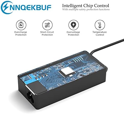 Laptop Charger 65W USB C Power Adapter Compatible with Dell Chromebook 3100 3300 3380 3400 3500 5190 5300 5400 7200 Latitude 5420 5520 5320 7410 7310 2-in-1 P28T P29T P30T Laptop Type C