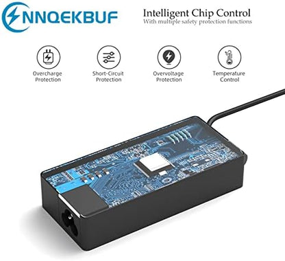 Laptop Charger 65W USB C Power Adapter Compatible with Dell Chromebook 3100 3300 3380 3400 3500 5190 5300 5400 7200 Latitude 5420 5520 5320 7410 7310 2-in-1 P28T P29T P30T Laptop Type C